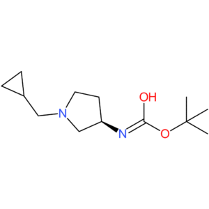 (R)-tert-Butyl 1-(cyclopropylmethyl)pyrrolidin-3-ylcarbamate