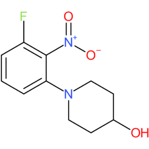 1-(3-Fluoro-2-nitrophenyl)piperidin-4-ol