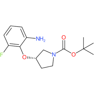 (S)-tert-Butyl 3-(2-amino-6-fluorophenoxy)pyrrolidine-1-carboxylate