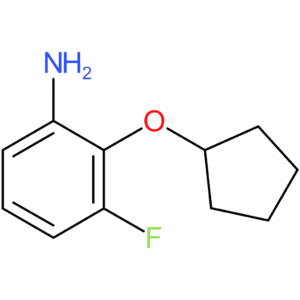 2-(Cyclopentyloxy)-3-fluoroaniline