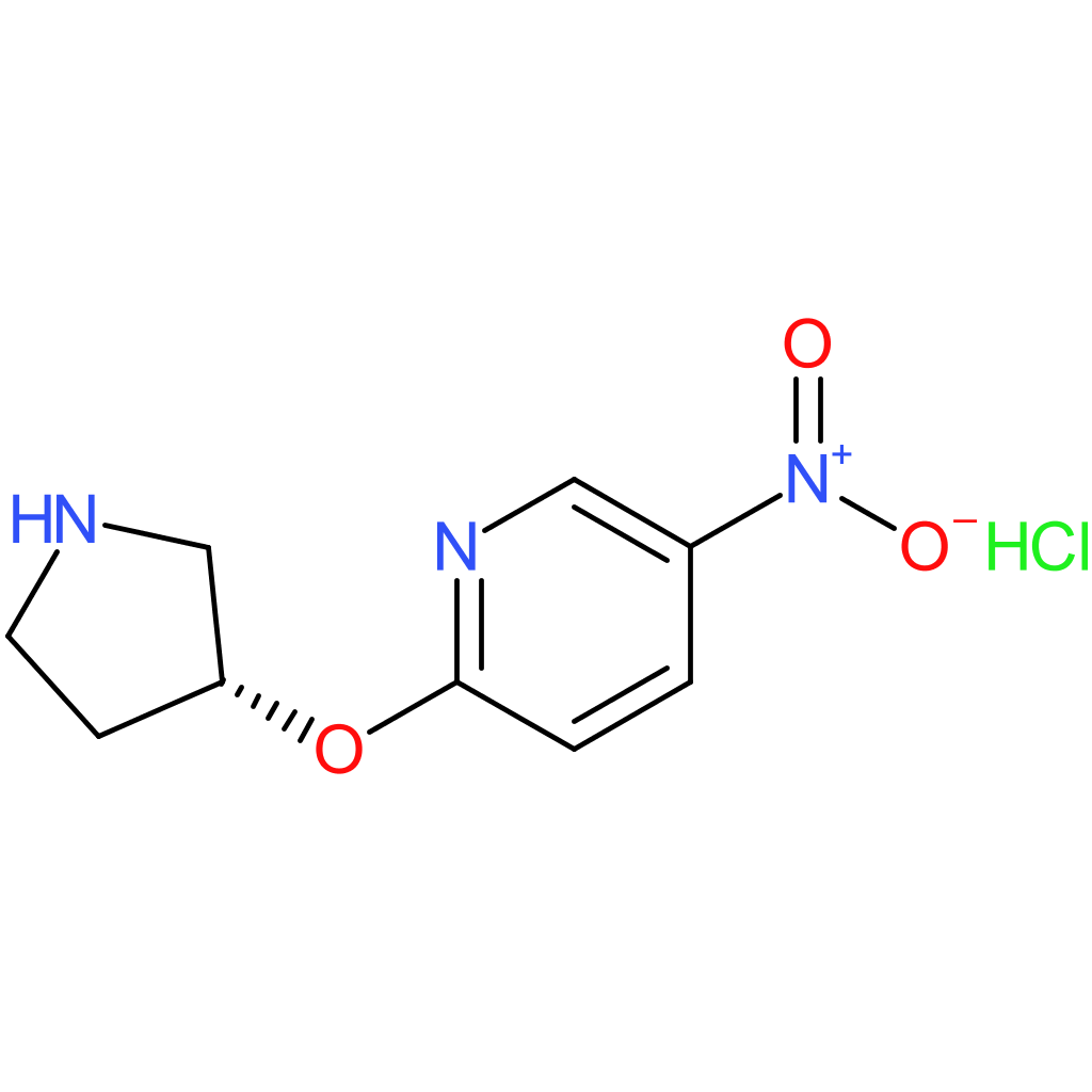 (R)-5-Nitro-2-(pyrrolidin-3-yloxy)pyridine hydrochloride