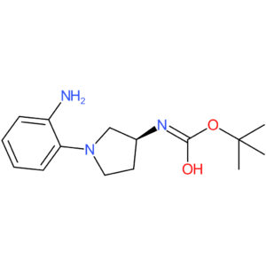 (S)-tert-Butyl 1-(2-aminophenyl)pyrrolidin-3-ylcarbamate