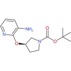 (R)-tert-Butyl 3-(3-aminopyridin-2-yloxy)pyrrolidine-1-carboxylate
