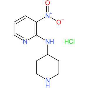 3-Nitro-N-(piperidin-4-yl)pyridin-2-amine hydrochloride