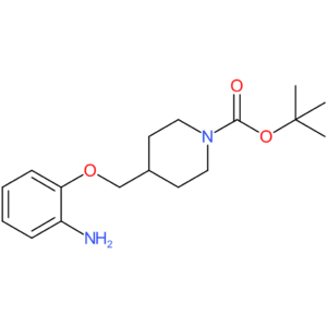 tert-Butyl 4-[(2-aminophenoxy)methyl]piperidine-1-carboxylate