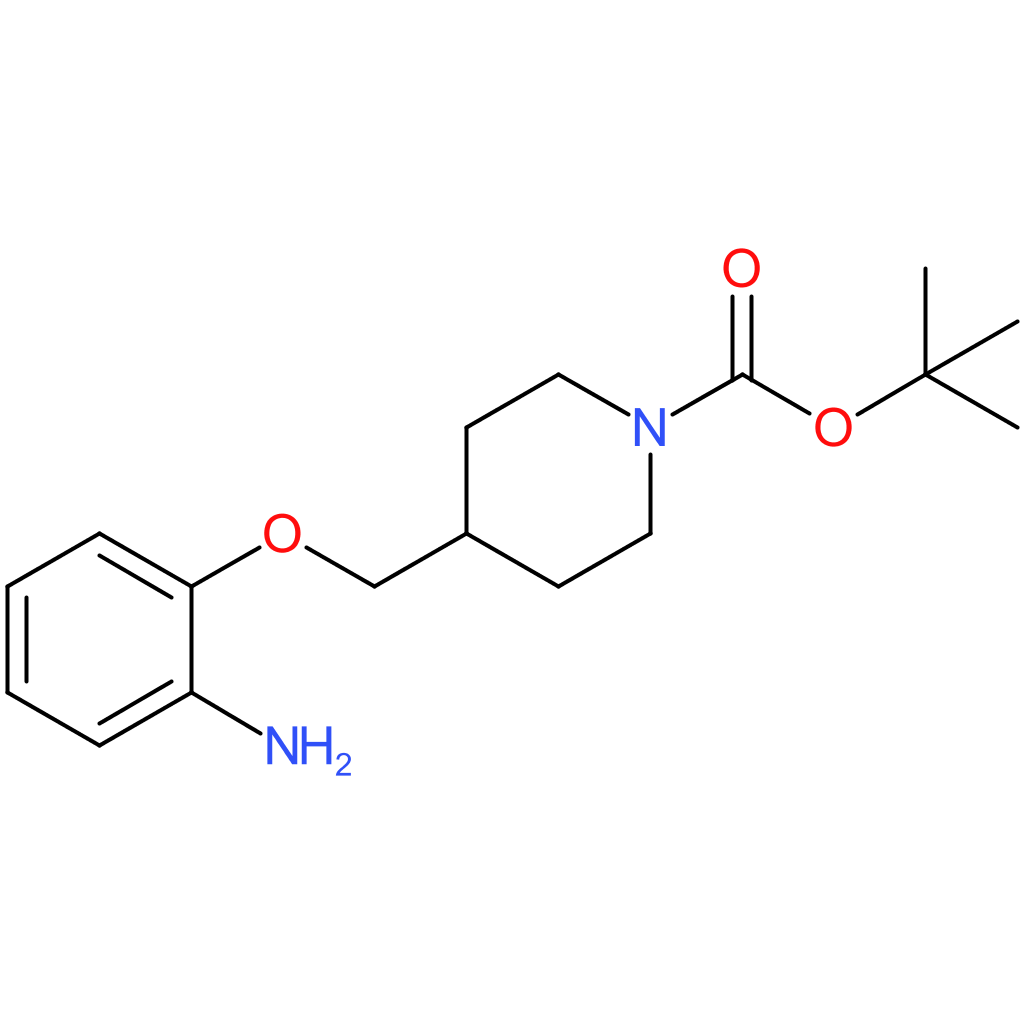 tert-Butyl 4-[(2-aminophenoxy)methyl]piperidine-1-carboxylate