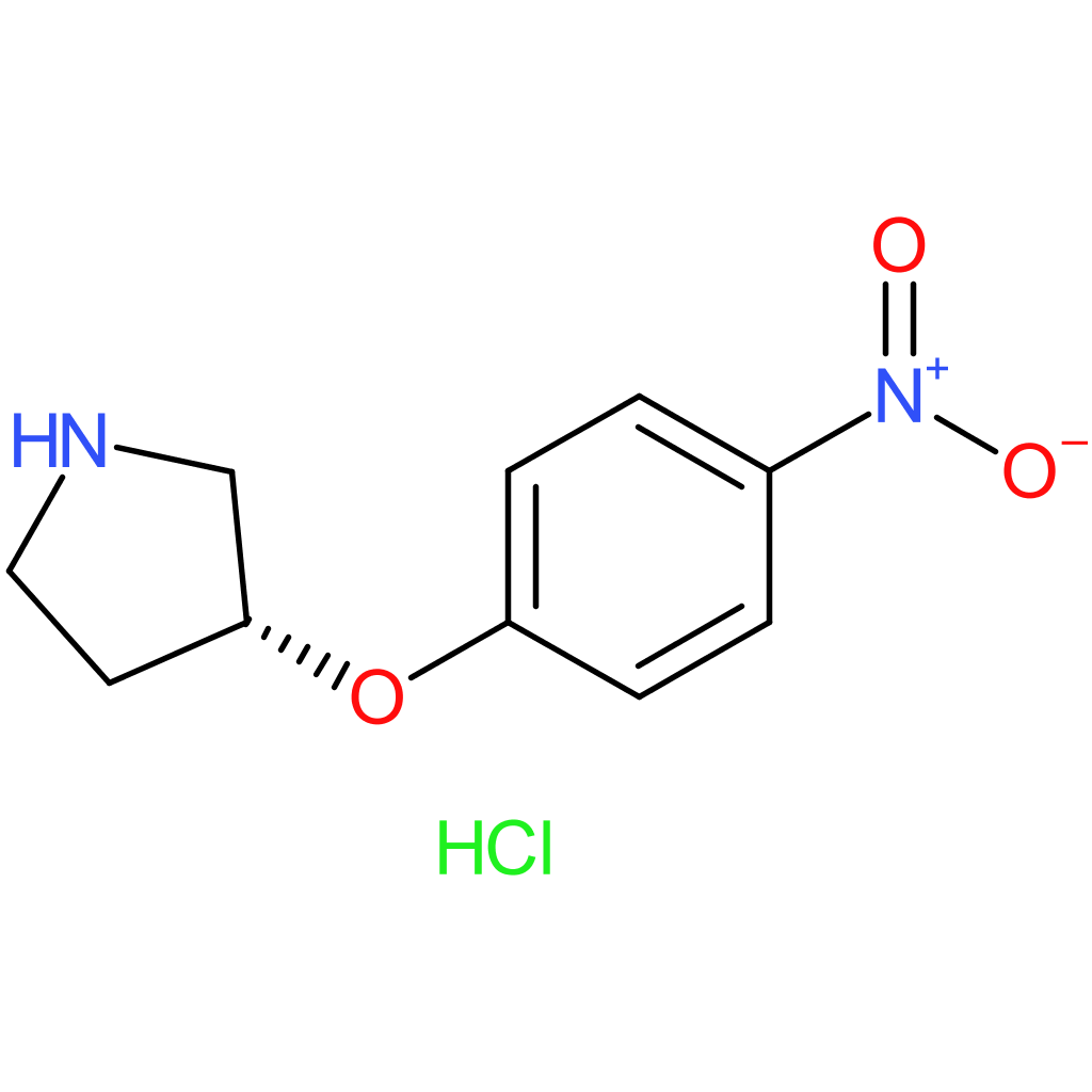 (R)-3-(4-Nitrophenoxy)pyrrolidine hydrochloride