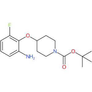 tert-Butyl 4-(2-amino-6-fluorophenoxy)piperidine-1-carboxylate