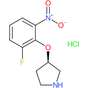 (R)-3-(2-Fluoro-6-nitrophenoxy)pyrrolidine hydrochloride