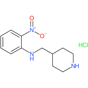 2-Nitro-N-(piperidin-4-ylmethyl)aniline hydrochloride