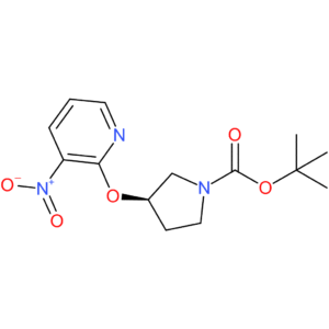 (R)-tert-Butyl 3-(3-nitropyridin-2-yloxy)pyrrolidine-1-carboxylate
