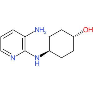 (1R*,4R*)-4-(3-Aminopyridin-2-ylamino)cyclohexanol