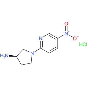 (R)-1-(5-Nitropyridin-2-yl)pyrrolidin-3-amine hydrochloride