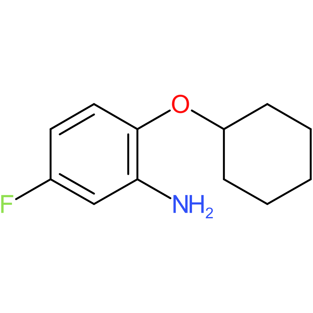 2-(Cyclohexyloxy)-5-fluoroaniline