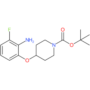 tert-Butyl 4-(2-amino-3-fluorophenoxy)piperidine-1-carboxylate