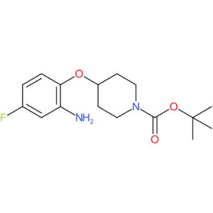 tert-Butyl 4-(2-amino-4-fluorophenoxy)piperidine-1-carboxylate