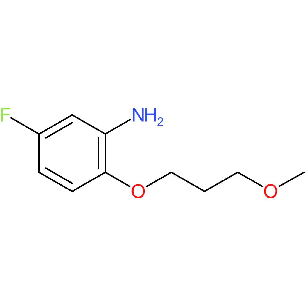 5-Fluoro-2-(3-methoxypropoxy)aniline