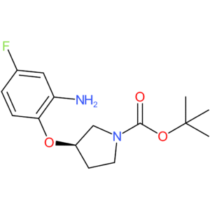 (R)-tert-Butyl 3-(2-amino-4-fluorophenoxy)pyrrolidine-1-carboxylate