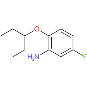 5-Fluoro-2-(pentan-3-yloxy)aniline
