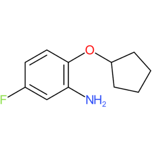 2-(Cyclopentyloxy)-5-fluoroaniline