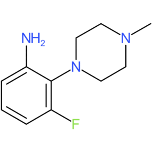 3-Fluoro-2-(4-methylpiperazin-1-yl)aniline