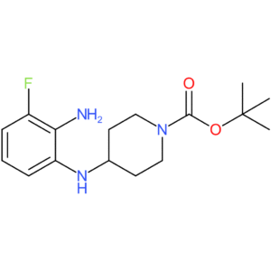 tert-Butyl 4-(2-amino-3-fluorophenylamino)piperidine-1-carboxylate