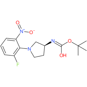 (S)-tert-Butyl 1-(2-fluoro-6-nitrophenyl)pyrrolidin-3-ylcarbamate