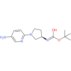 (R)-tert-Butyl 1-(5-aminopyridin-2-yl)pyrrolidin-3-ylcarbamate