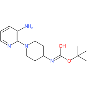 tert-Butyl 1-(3-aminopyridin-2-yl)piperidin-4-ylcarbamate