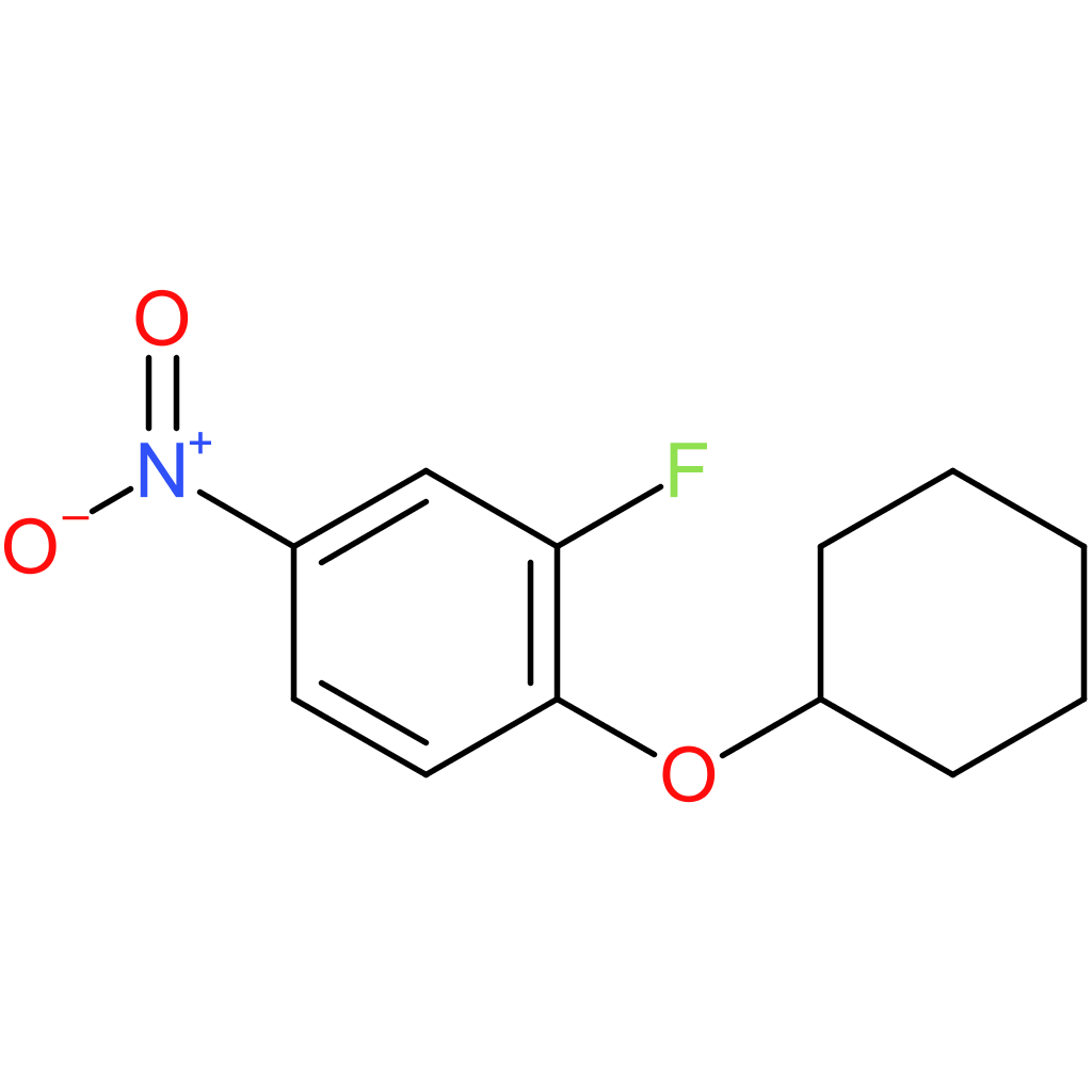 1-(Cyclohexyloxy)-2-fluoro-4-nitrobenzene