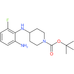 tert-Butyl 4-(2-amino-6-fluorophenylamino)piperidine-1-carboxylate