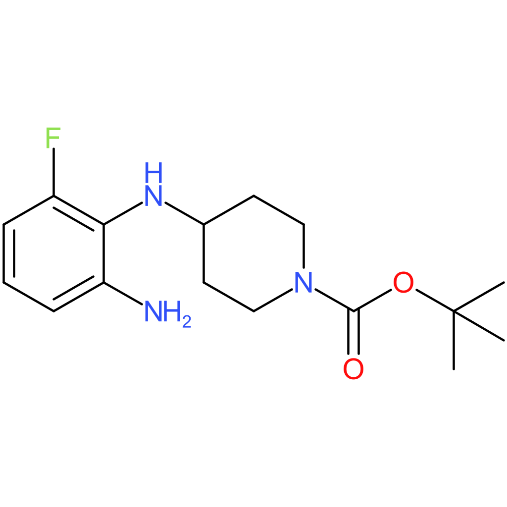 tert-Butyl 4-(2-amino-6-fluorophenylamino)piperidine-1-carboxylate