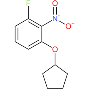 1-(Cyclopentyloxy)-3-fluoro-2-nitrobenzene