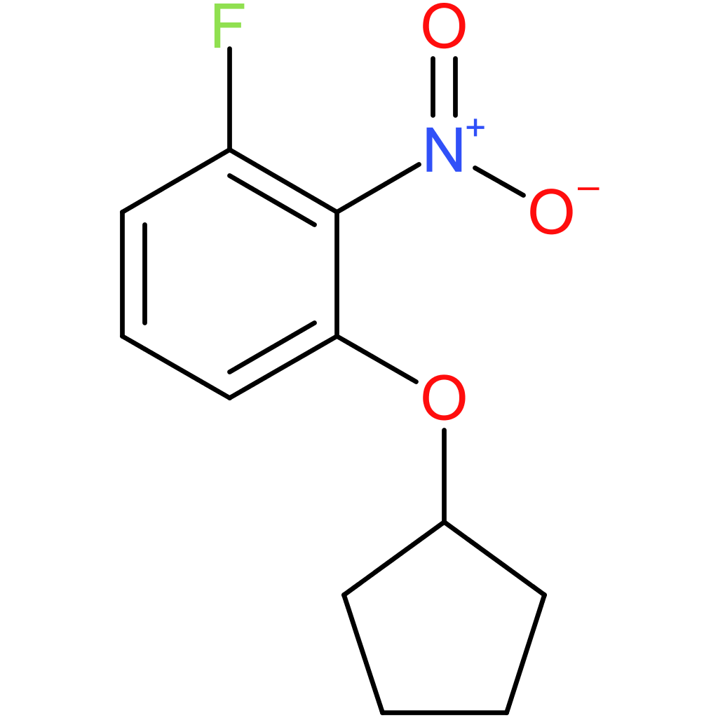 1-(Cyclopentyloxy)-3-fluoro-2-nitrobenzene
