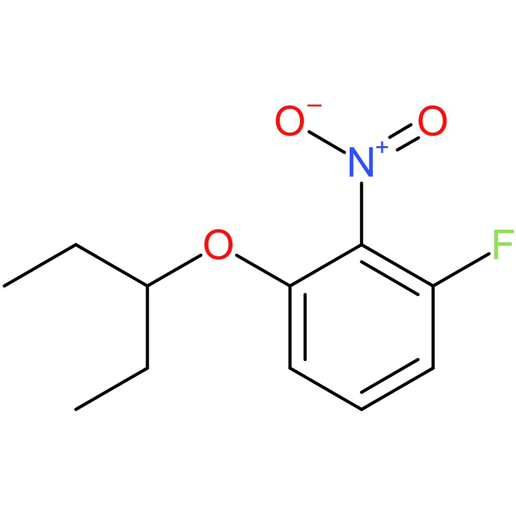 1-Fluoro-2-nitro-3-(pentan-3-yloxy)benzene