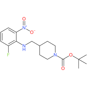 tert-Butyl 4-[(2-fluoro-6-nitrophenylamino)methyl]piperidine-1-carboxylate
