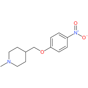 1-Methyl-4-[(4-nitrophenoxy)methyl]piperidine