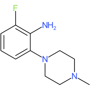 2-Fluoro-6-(4-methylpiperazin-1-yl)aniline