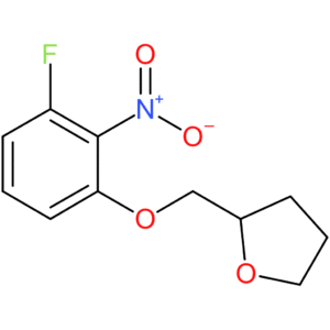 2-[(3-Fluoro-2-nitrophenoxy)methyl]tetrahydrofuran