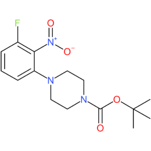 tert-Butyl 4-(3-fluoro-2-nitrophenyl)piperazine-1-carboxylate