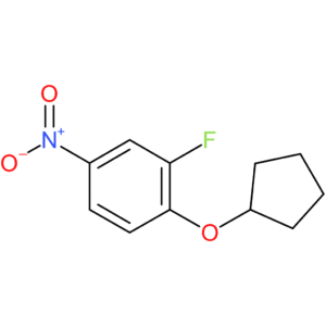 1-(Cyclopentyloxy)-2-fluoro-4-nitrobenzene