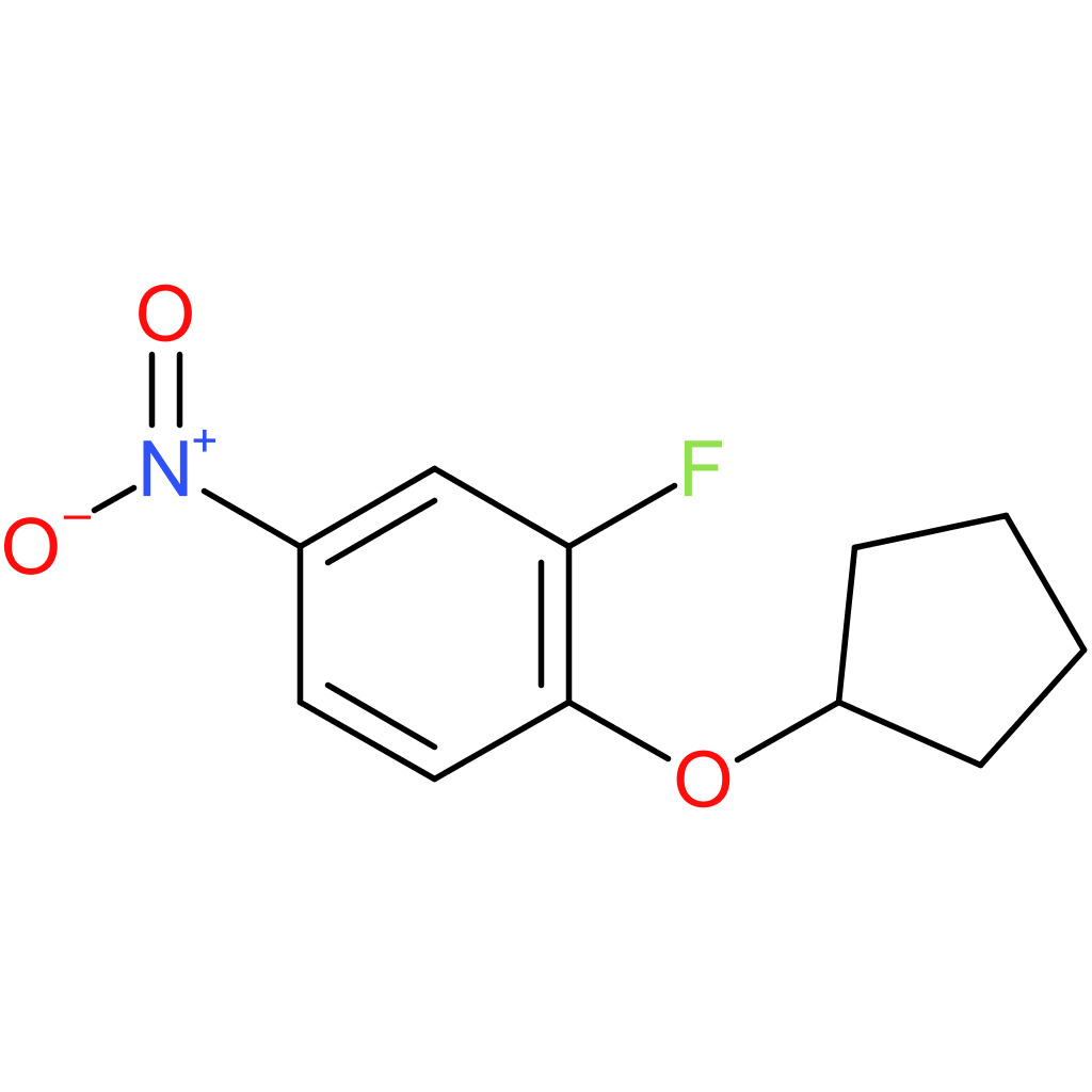 1-(Cyclopentyloxy)-2-fluoro-4-nitrobenzene