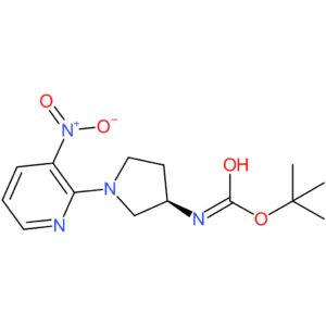 (R)-tert-Butyl 1-(3-nitropyridine-2-yl)pyrrolidine-3-ylcarbamate