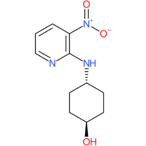 (1R*,4R*)-4-(3-Nitropyridin-2-ylamino)cyclohexanol