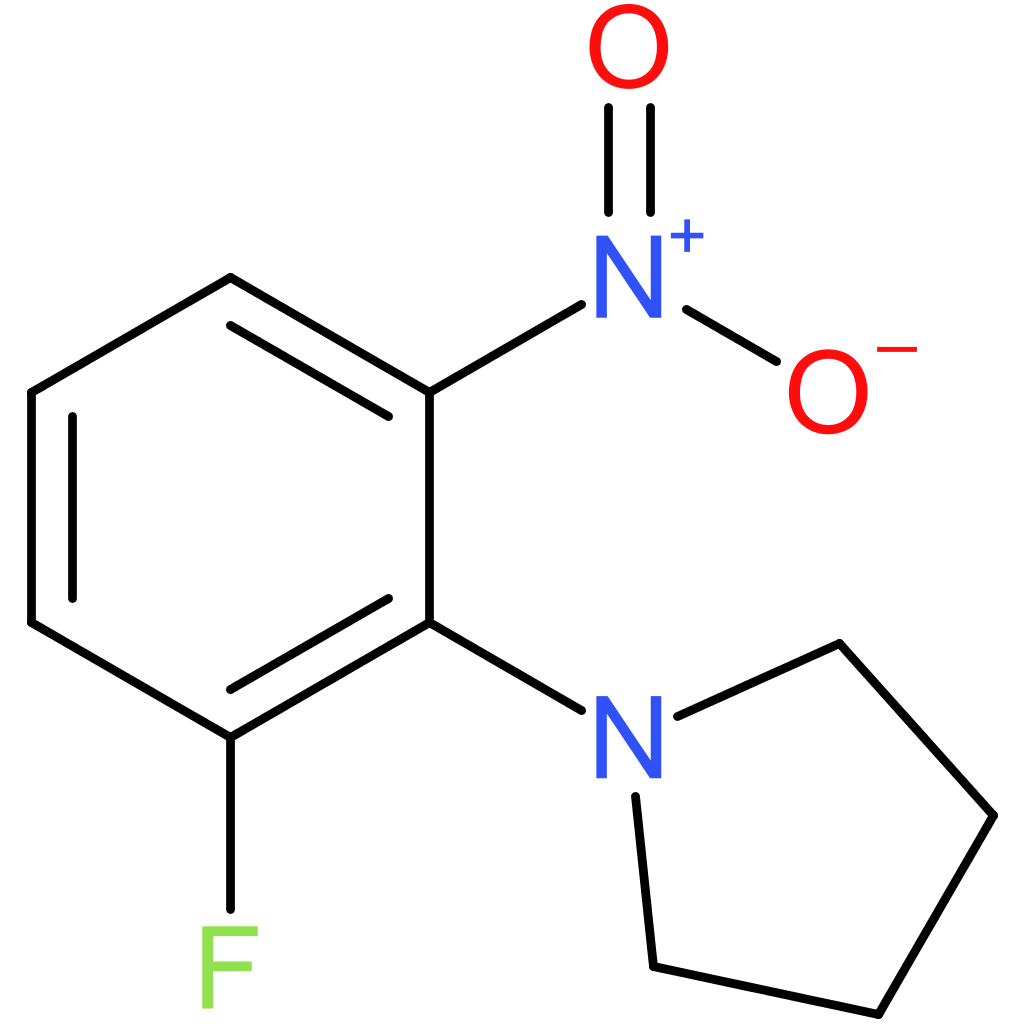 1-(2-Fluoro-6-nitrophenyl)pyrrolidine