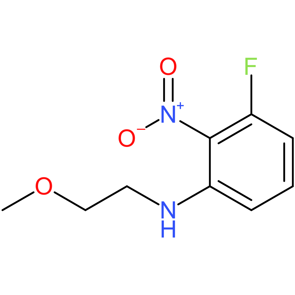 3-Fluoro-N-(2-methoxyethyl)-2-nitroaniline