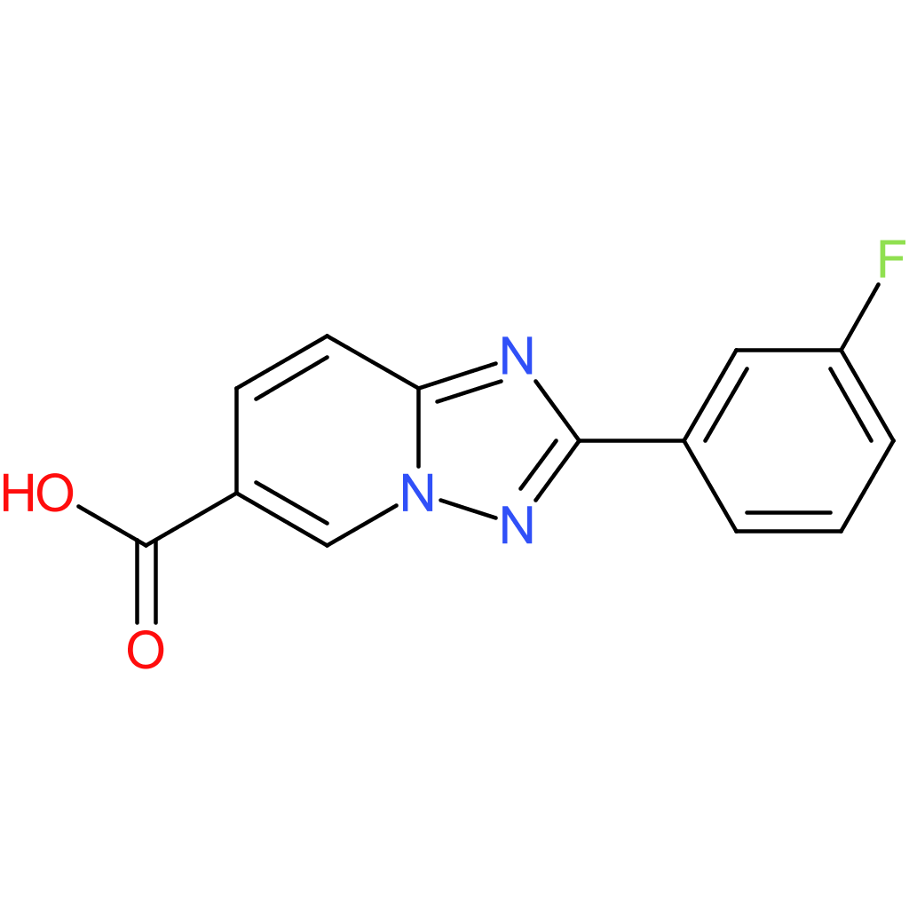 2-(3-Fluorophenyl)-[1,2,4]triazolo[1,5-a]pyridine-6-carboxylic acid