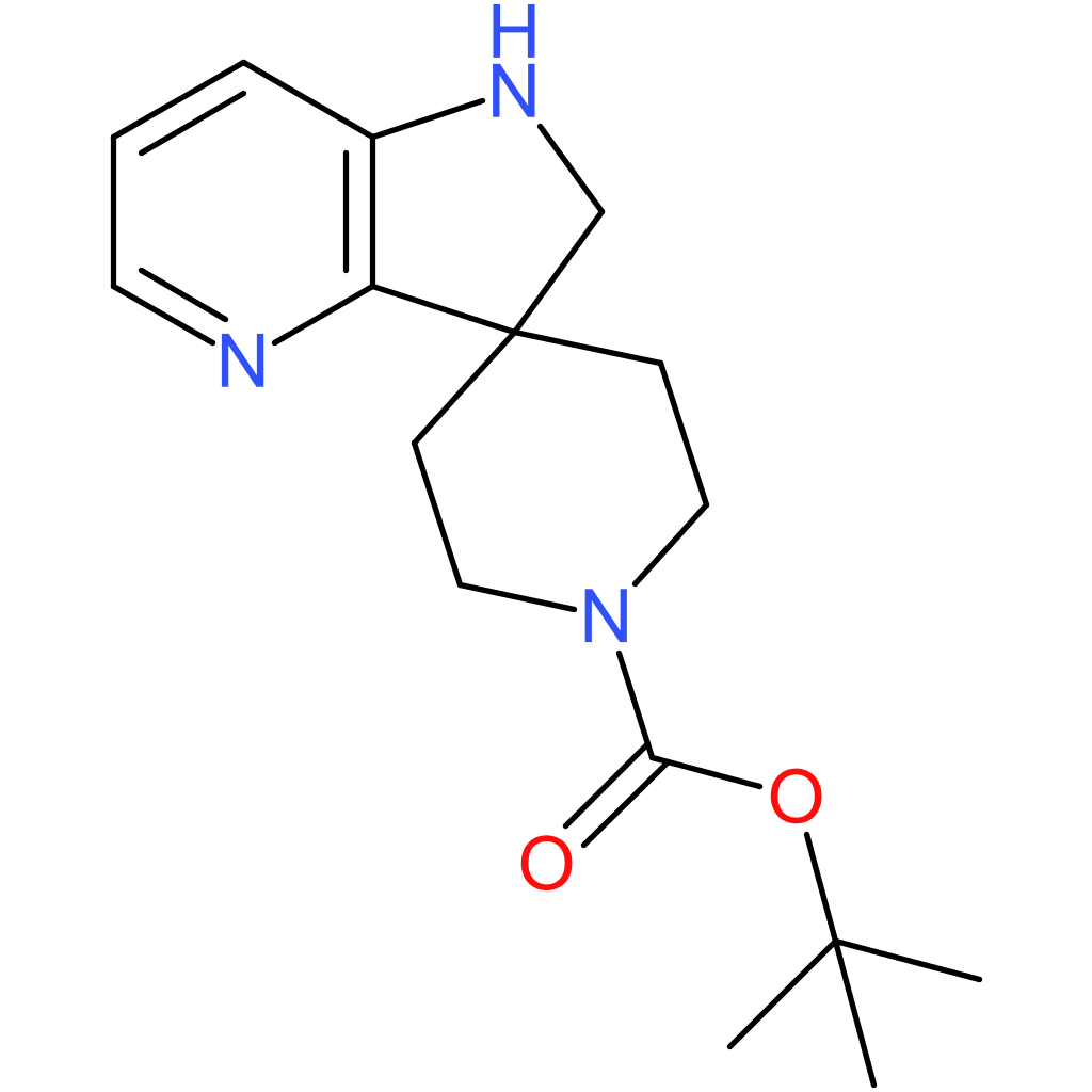 tert-Butyl 2′,3′-dihydrospiro{piperidine-4,1′-pyrrolo[3,2-b]pyridine}-1-carboxylate