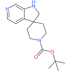 tert-Butyl 2′,3′-dihydrospiro{piperidine-4,1′-pyrrolo[2,3-c]pyridine}-1-carboxylate
