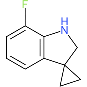 7′-Fluoro-1′,2′-dihydrospiro[cyclopropane-1,3′-indole]